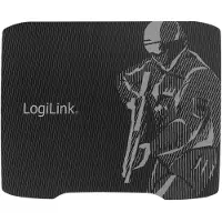Logilink Koolstofrace (XL), Muismat, Zwart