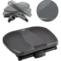 Desq voetensteun anti slip, 3 hoogte standen, zwart
