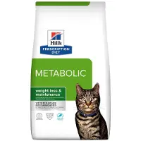 Hill's Pet Nutrition Metabolic Weight Management kattenvoer met zalm 1,5 kg
