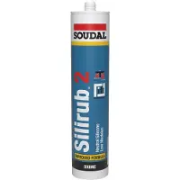Soudal Silirub 2 siliconenkit Transparant 300ml