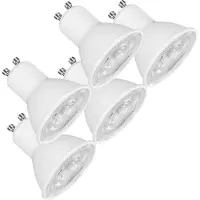 Toolstation LED lamp spot GU10 3.6W 345lm Dimbaar 4000K (5 Stuks)