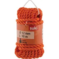 Suki Koord gedraaid Oranje 12mm (10m)