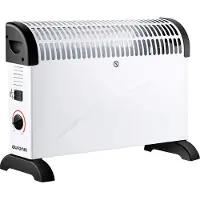 Auronic Elektrische Convectorkachel - 750/1250/2000 Watt - Verstelbare Thermostaat - Wit - 53.5x19.6x38.5