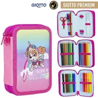 Paw Patrol Federmäppchen mit Zubehör, rosa