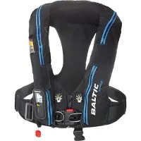 Baltic Force 190 Sla Inflatable Life Jacket Zwart 40-120 kg