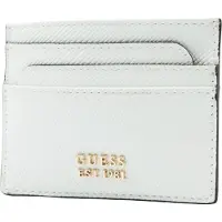 GUESS Laurel SLG Card Holder Dames Portemonnee - Wit - One Size