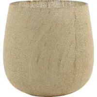 Light & Living Light&living Windlicht Ø25x25 cm SISCO jute naturel