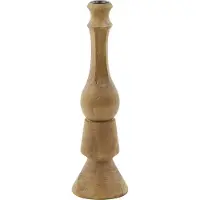 Light & Living Light&living Kandelaar Ø10x33 cm TAVOLA hout mat donker bruin