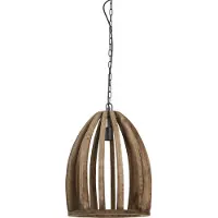 Light & Living Houten hanglamp Haranka Ø 38cm