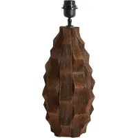 Light & Living Lampvoet Ø20x38 cm TAKABE hout chocolade bruin