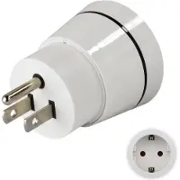 Hama Reisstekker adapter Europa - USA