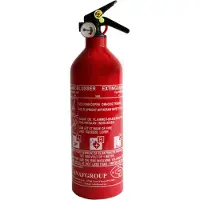 Anaf PS1-X - Brandblusser- ABC Poederblusser 1KG - Inclusief Ophangbeugel - Veilig Onderweg - Brandveiligheid