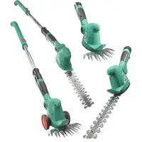 GartenMeister 4in1 accu Gras- en Struikschaar - 10,8 V - 1,5 Ah - Incl. Telescoop & Handgreep - 19 x 100 x 15 cm
