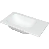 Ink Enter Fontein - 40x22x1cm - 0 kraangaten - polystone wit mat 3404351