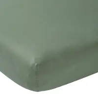 Meyco Hoeslaken 1-pers Meyco Home Jersey 90x200 Forest Green
