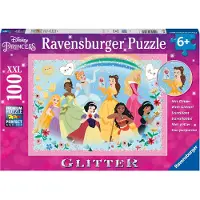 Ravensburger puzzel Disney Princess XXL 100 stukjes glitter