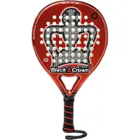 Black Crown Piton 10 Padel Racket Rood