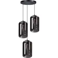 Expo The John hanglamp 3x E27 dia.30cm zwart