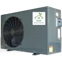 Midas Zwembadwarmtepomp - Mida.Quick 7 - Zwembadvolume tot 25m³ - koelen & verwarmen - zonder Wi-Fi - antraciet grijs