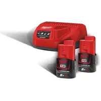 Milwaukee M12 NRG-202 Accu en lader kit