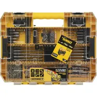 Dewalt Accessoires DT70763-QZ | 85-delige set, speedboren, metaalboren, SDS+ beton, bits torx, TOUGH CASE - DT70763-QZ