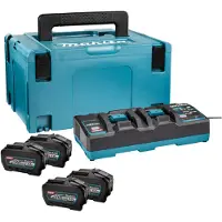 Makita 191U42-2 Startset DC40RB 4x BL4050F