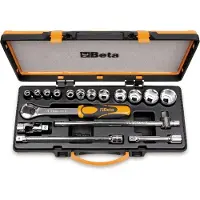 Beta Doppendoos met 12 dopsleutels en 5 toebehoren 920B/C12X - 009200934