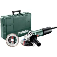 Metabo Haakse Slijper W 850-125 Set (603608510)