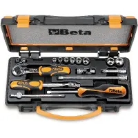 Beta Doppendoos met 10 dopsleutels en 7 toebehoren 900AS/MB-C17 - 009000981