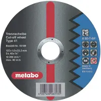 Metabo Doorslijpschijf Ø 125x1,0x22,2 staal Flexiamant super - 25 stuks - 616189000