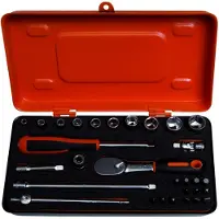 Bahco dopsleutelset 1/4" met bits | 6729MHP