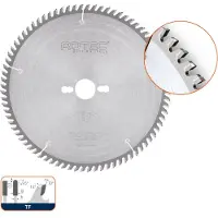 Rotec HM formaatzaagblad Trapezium/Vlak, ø200x3,2x30mm Z=64 TF - 5545010