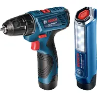Bosch Accu boor-schroefmachine - - GSR120-LI - 12V - 2,0Ah - Lamp GLI 12V-300