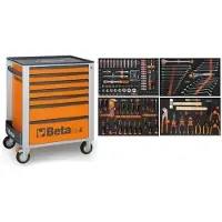 HBM 7 Laden Gereedschapswagen Oranje 240 Delig 2400S O7/E-S