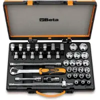 Beta Doppendoos met 20 dopsleutels, 13 schroevendraaierdoppen en 5 toebehoren 920B/C33 - 009200986