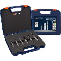 Rotec HSS-E uni.fr.set '605C', gec.ø4-12DIN844, Z3, 6dlg. ABS-cass - 605.9412C