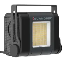 SCANGRIP LED-schijnwerper SITE LIGHT 80, 630 Watt, 20.000-80.000 lumen, bereik 10 meter, kabel H07RN-F 3x1,5 mm², beschermingsklasse IP65