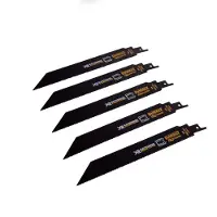 DeWalt Accessoires DT99552-QZ XR 203mm 14/18TPI Metaal Reciprozaagbladen (5 stuks) - DT99552-QZ