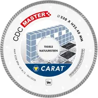 Carat diamantzaag tegels/natuursteen ø180x22,23mm - cdc master