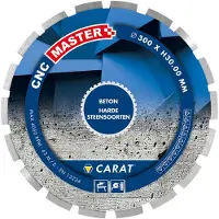 Carat Diamantzaag Beton Ø400X25,40mm CNC Master - CNCM400400