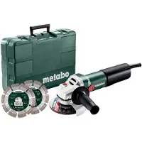 Metabo Haakse Slijper WQ 1100-125 Set (610035510)