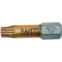 Bahco bit t15 25mm 1/4" dr tin | 62TIN/T15
