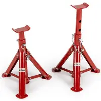 Valex 1700501 | Set van 2 inklapbare assteunen | 24 - 37 cm