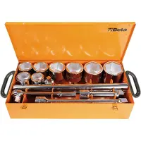 Beta Doppendoos met 8 zeskant dopsleutels en 5 toebehoren 929/C8 - 009290925