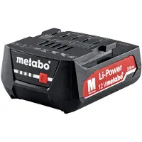 Metabo Accu 12V 2,0 Ah Li-Ion