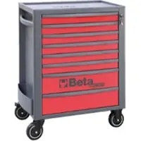 Beta RSC24/8-R | Gereedschapswagen | 8 laden | Rood - 024004083