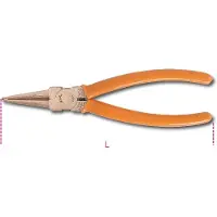 Beta Vonkvrije borgveertang, rechte punten, PVC-handgreep 1032BA 200 - 010320820