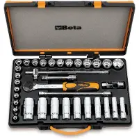 Beta Doppendoos met 30 twaalfkant dopsleutels en 5 toebehoren 920B/C30Q - 009200975