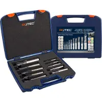Rotec HSS-E spiebaanfrezenset '600C', DIN 327, 10-dlg, ø4-20 - 600.9420C