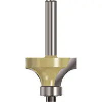 Rotec HM Afrondprofielfrees S=8,0 D=28,7 R=8,0 met geleidelager - 2700428